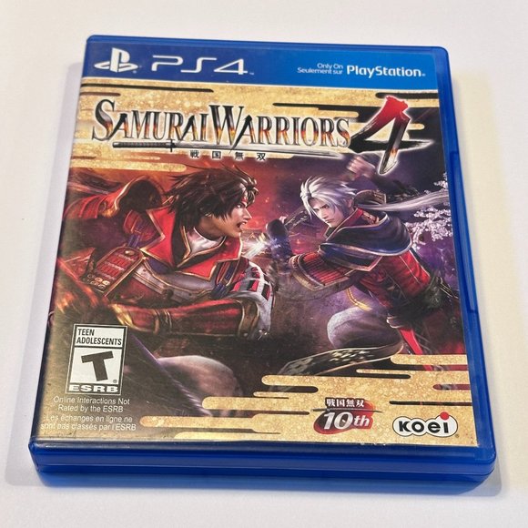 Samurai Warriors 4 PS4 Sony Playstation 4 Complete in Box - Picture 1 of 3